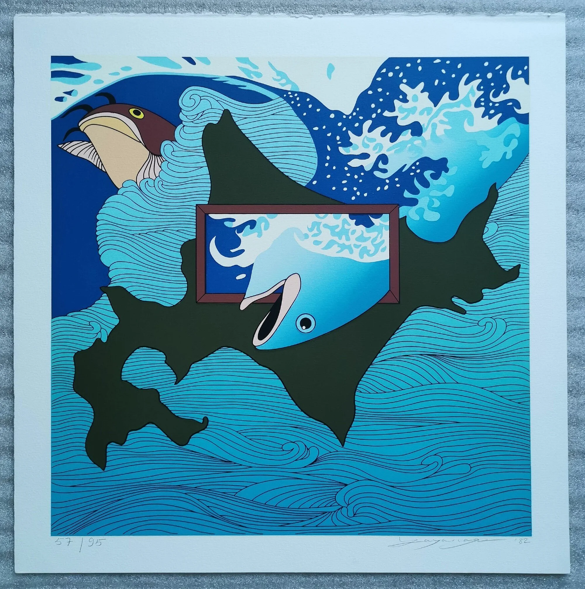 矢柳　剛　GO YAYANAGI 78 版画アート　シルクスクリーン　67/75 矢柳 剛 GO YAYANAGI 78 版画アート シルクスクリーン 67/75